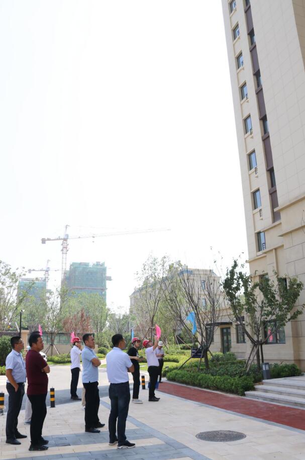 中建聯(lián)合|住宅工程竣前質(zhì)量觀摩會暨“兩大行動”推進(jìn)會在海爾珺璽項目順利舉行(圖4)