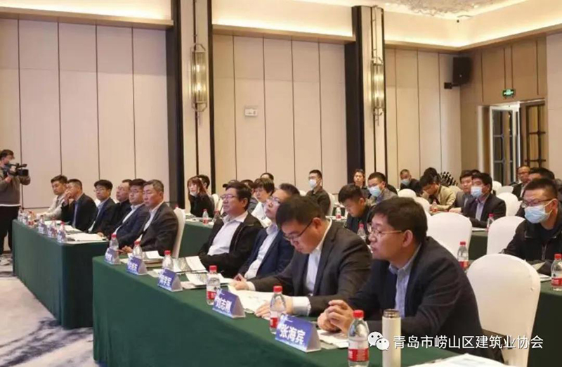 全面推進(jìn)“黨建強(qiáng)、發(fā)展強(qiáng)” 嶗山論建 2021“四新”推廣裝配式建筑交流 觀摩會(huì)成功舉行(圖2)