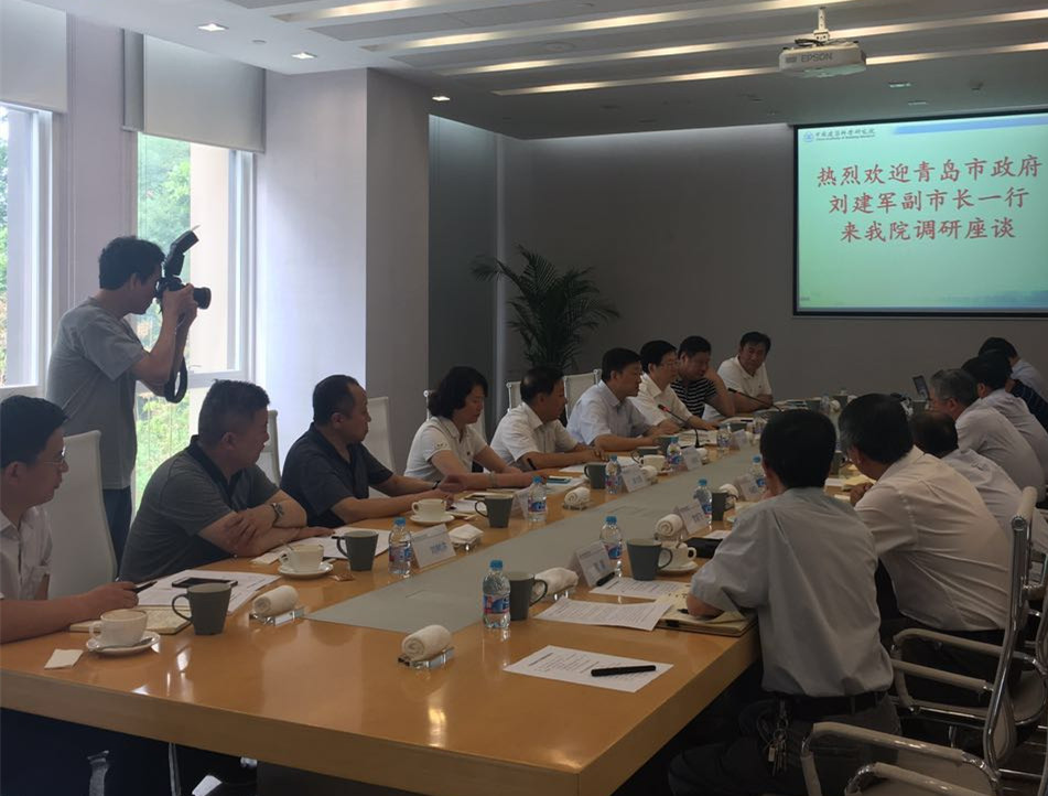 中建聯(lián)合董事長劉樹洪陪同劉建軍副市長一行赴京走訪央企(圖1)