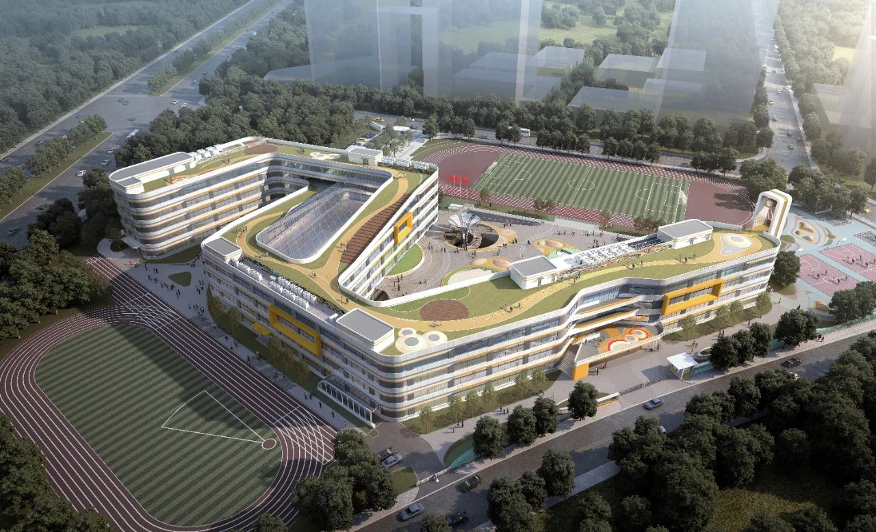 中建聯(lián)合海爾云谷配套學(xué)校（青島二中分校）項目：封頂大吉，未來可期(圖3)