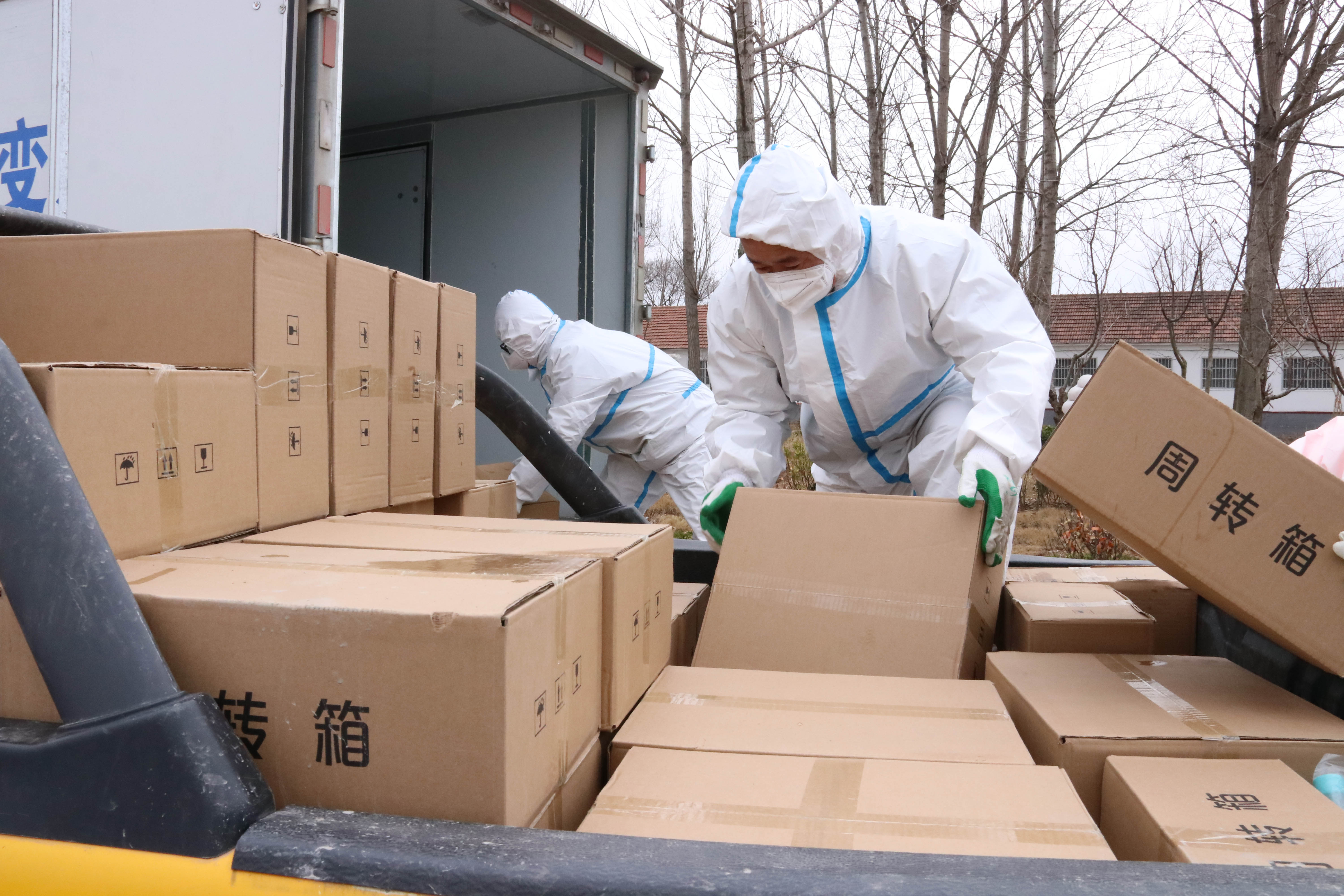 “疫”不容辭|中建聯(lián)合攜手嶗山區(qū)建筑業(yè)協(xié)會(huì)助力萊西，共同抗疫(圖4)