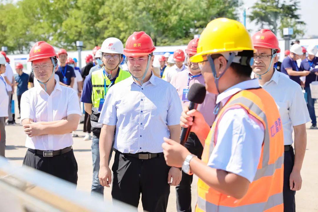 精益管理|青島高新技術(shù)產(chǎn)業(yè)開發(fā)區(qū)建設(shè)部組織區(qū)施工、監(jiān)理單位到中建聯(lián)合項(xiàng)目地觀摩考察(圖4)