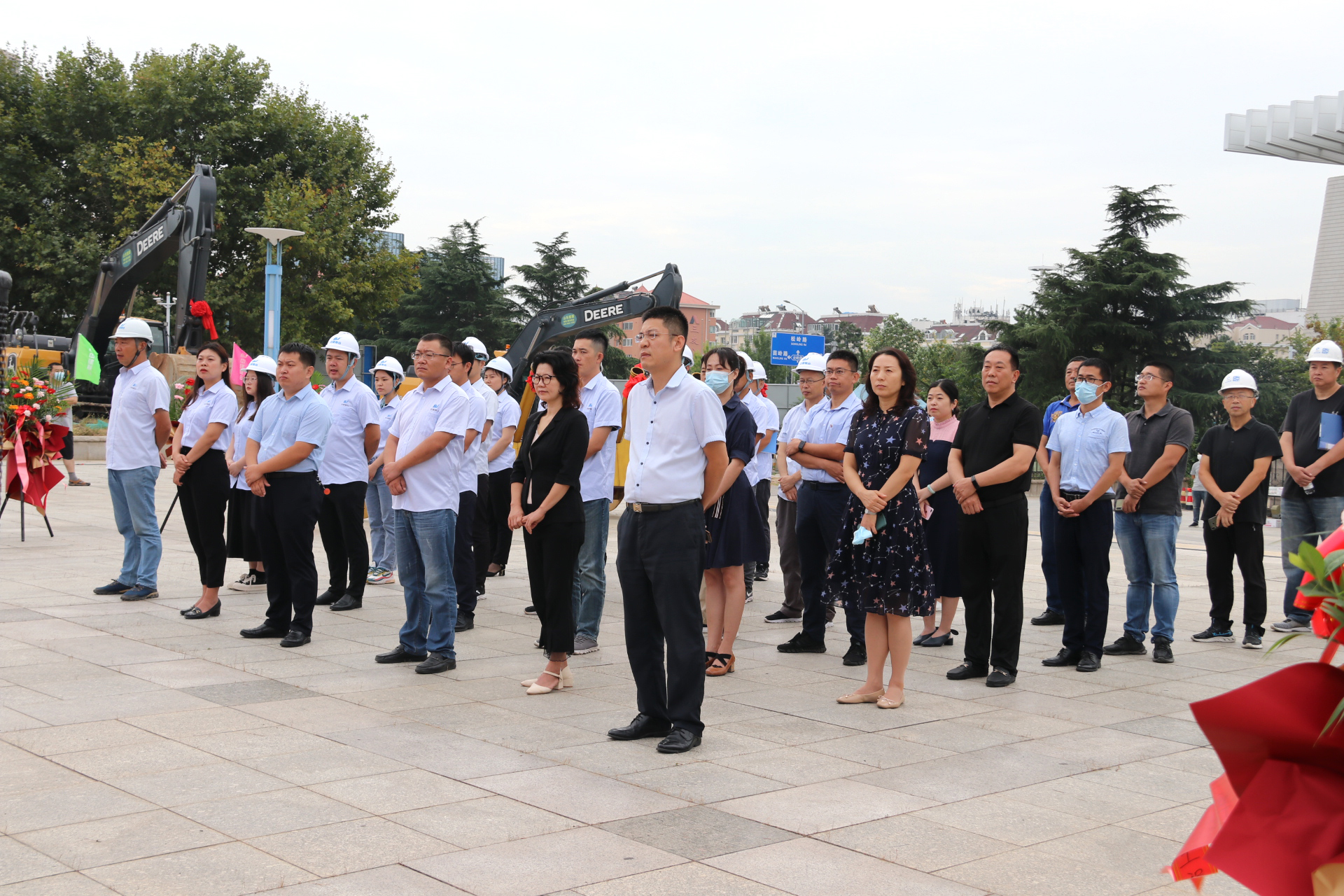 中建聯(lián)合|打造城市文化新空間，青島博物館擴(kuò)建工程正式開(kāi)工(圖5)